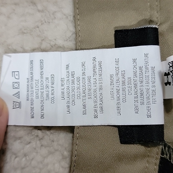 Boys Under Armour Matchplay Shorts, Khaki, Size 5, Pre-owned - Picture 6 of 8